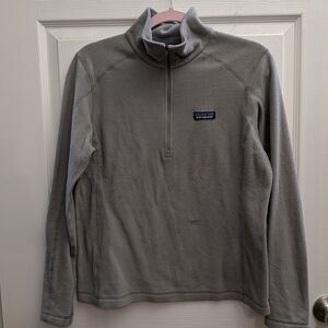 Women's Patagonia Gray Fleece Pullover - Size M